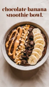 Read more about the article Chocolate Banana Smoothie Bowl