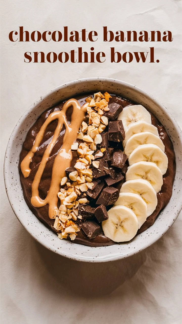 Read more about the article Chocolate Banana Smoothie Bowl
