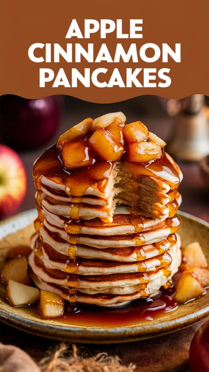 Read more about the article Apple Cinnamon Pancakes – A Cozy Fall Breakfast