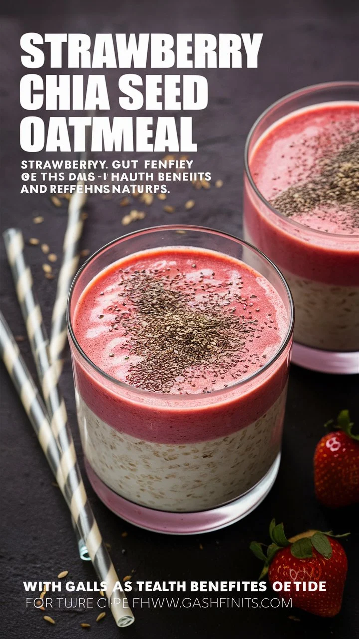 Read more about the article Strawberry Chia Seed Oatmeal – A Quick & Healthy Breakfast Recipe