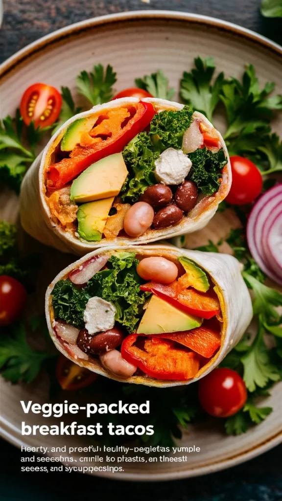 Veggie-Packed Breakfast Tacos