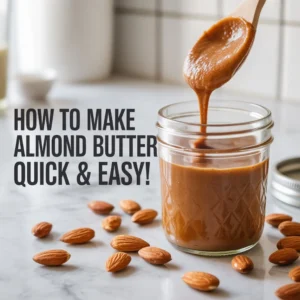 Read more about the article Creamy Homemade Almond Butter (Better Than Store-Bought)