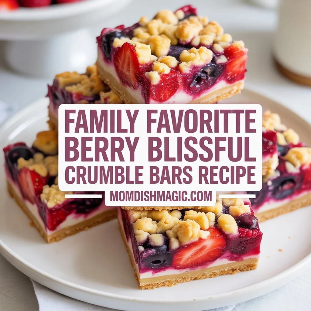 Irresistible Berry Streusel Bars (Buttery, Fruity & Crowd-Pleasing)