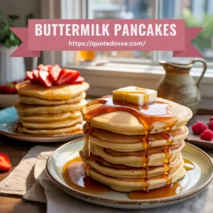 Read more about the article Irresistible Fluffy Buttermilk Pancakes (Perfect Every Time)