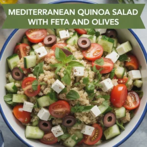 Read more about the article Delightful Mediterranean Quinoa Salad Recipe to Savor