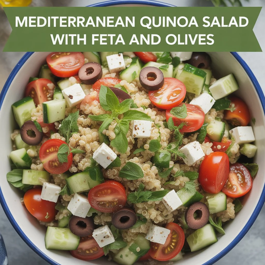Delightful Mediterranean Quinoa Salad Recipe to Savor